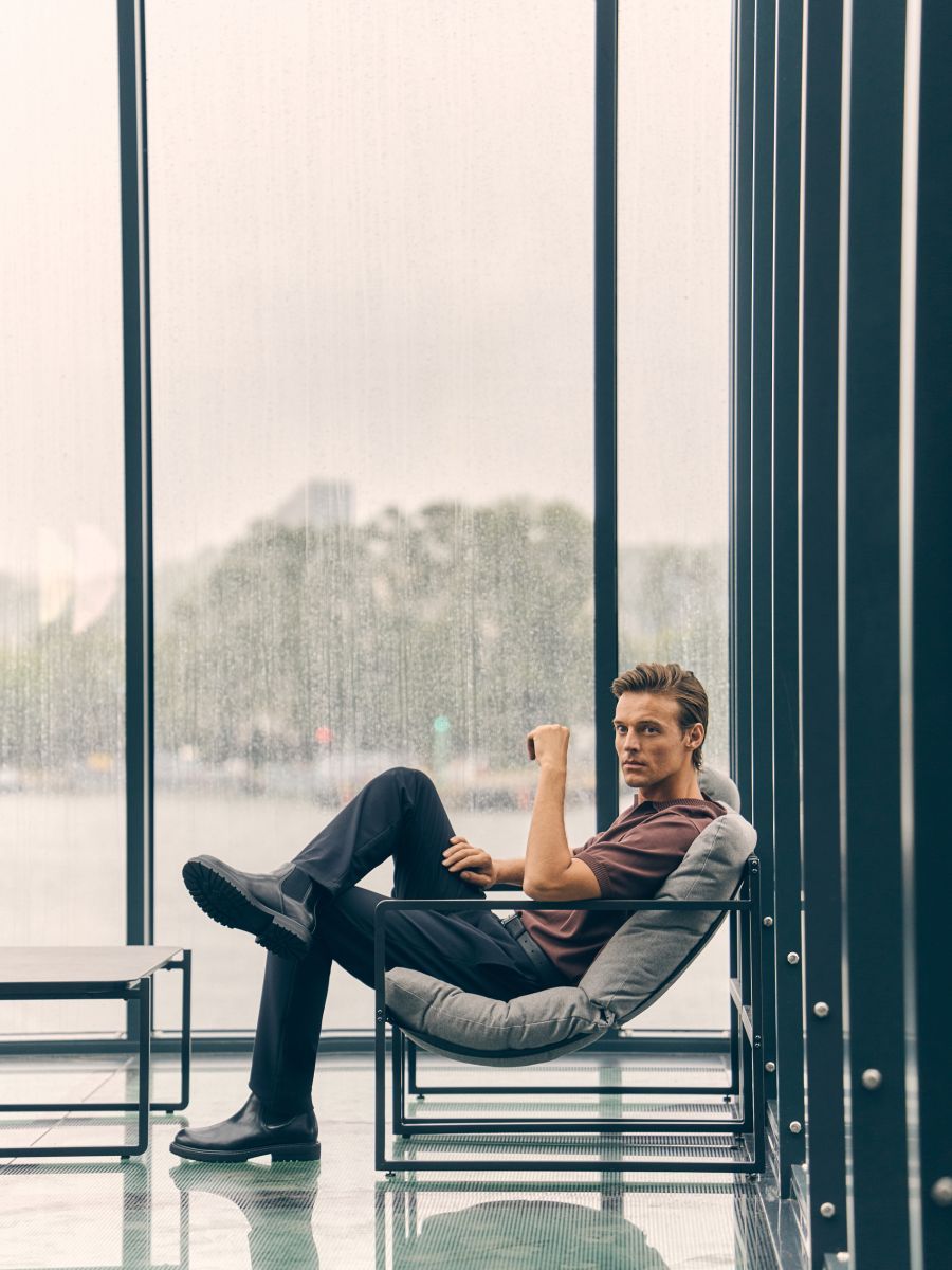 Leather Chelsea boots - black - RESERVED