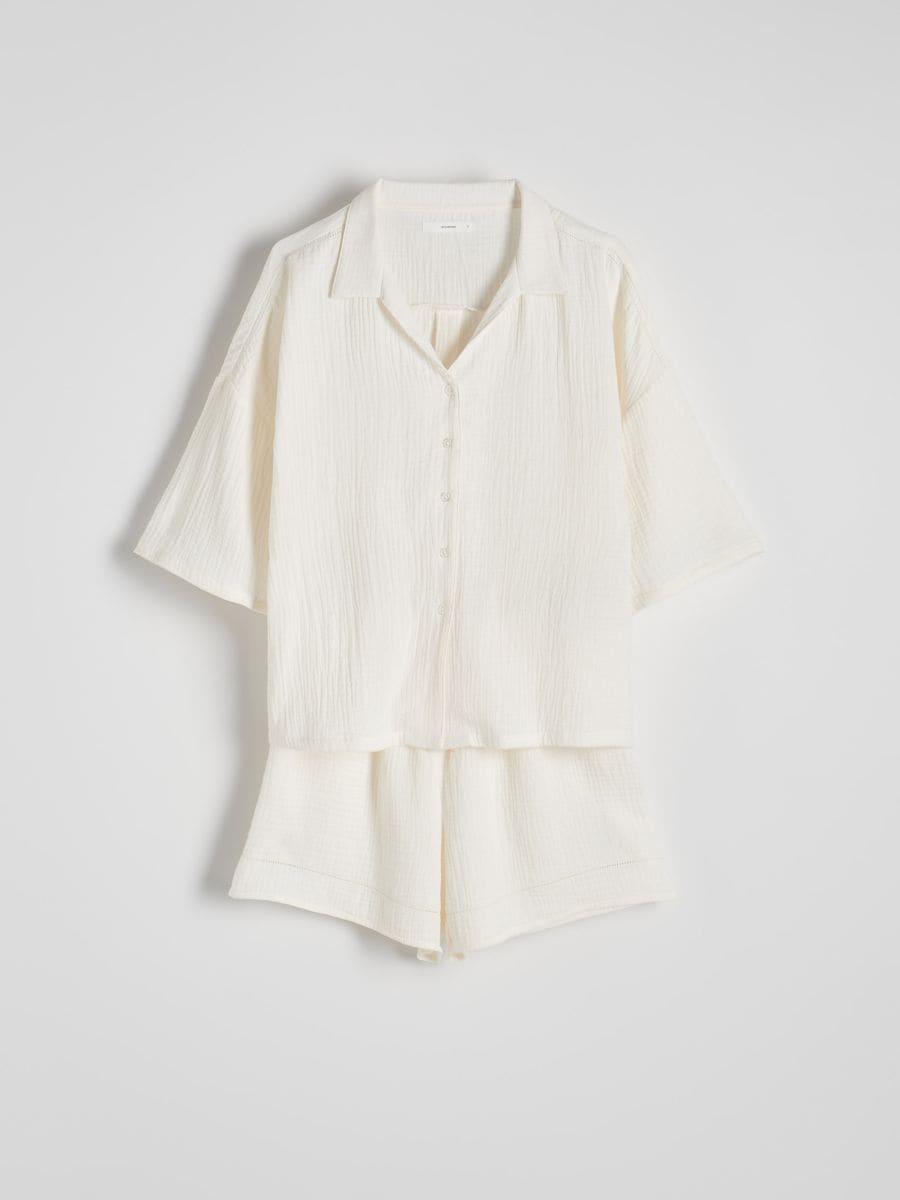 Two piece pyjama set - cream - RESERVED - 4