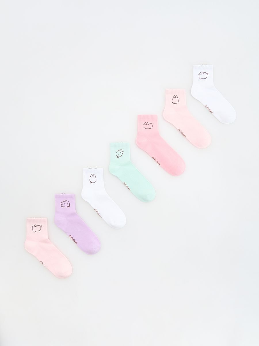 GIRLS` SOCKS MULTI - різнобарвний - RESERVED