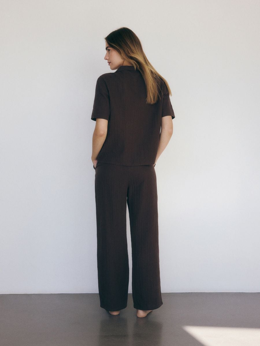 LADIES` PYJAMA - brown - RESERVED - 5
