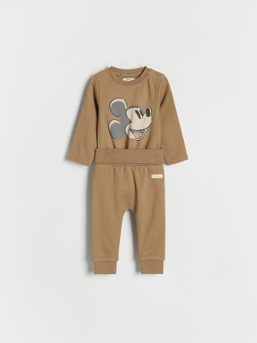 Mickey Mouse-set - GYLLENBRUN - RESERVED