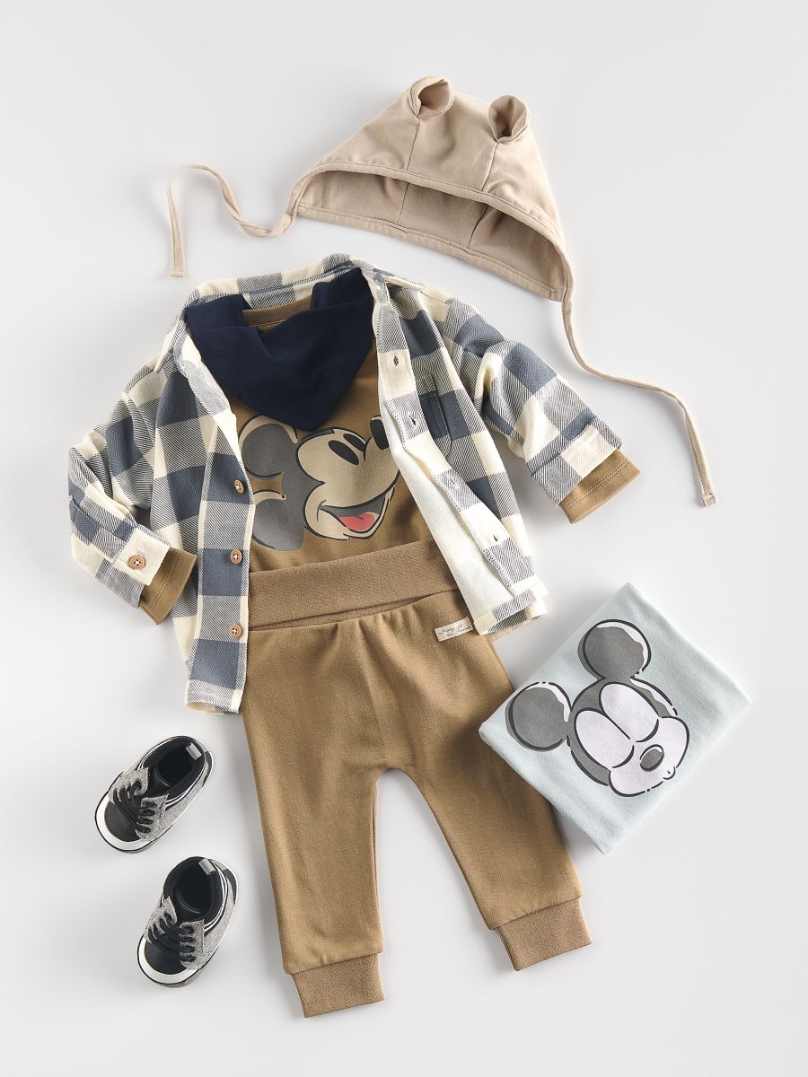 Set Mickey Mouse - goldbraun - RESERVED - 3