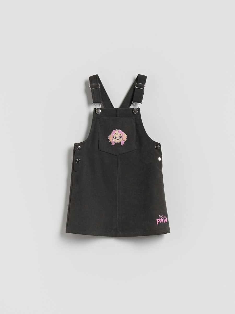GIRLS` SKIRT - gri-închis - RESERVED
