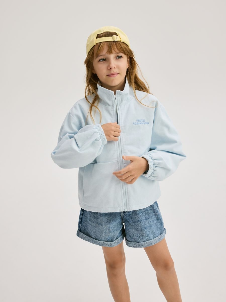 GIRLS` OUTER JACKET - blassblau - RESERVED - 2