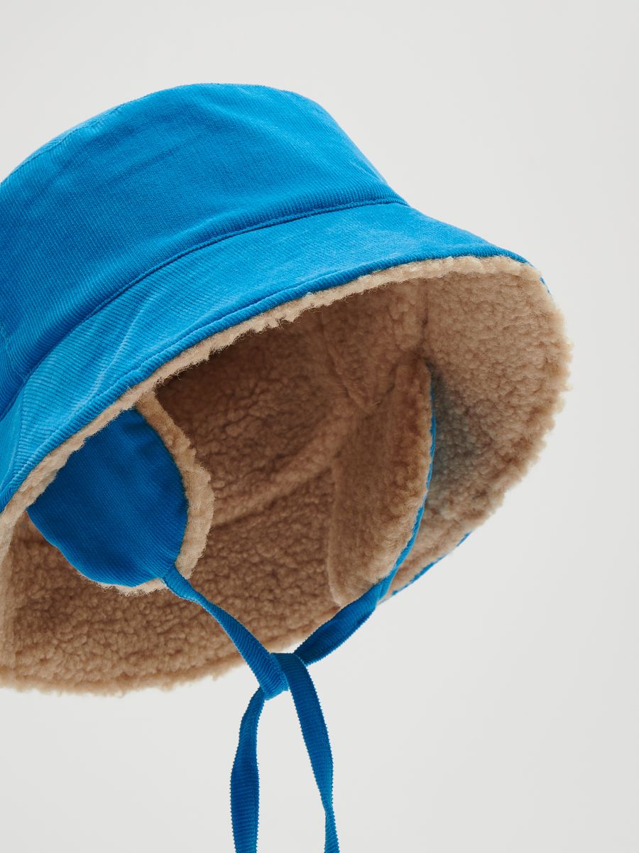 Corduroy bucket hat - blue - RESERVED - 2