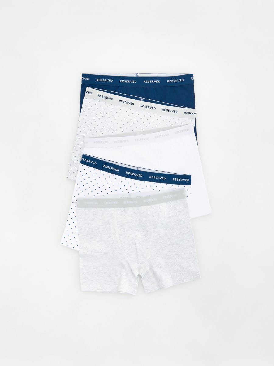 Cotton rich boxers 5 pack - navy - RESERVED