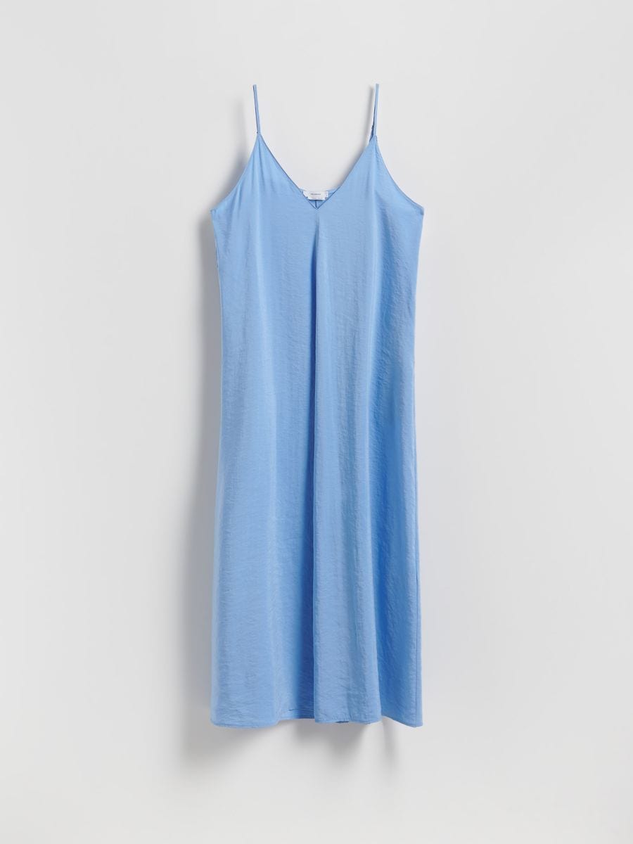 LADIES` DRESS - blue - RESERVED