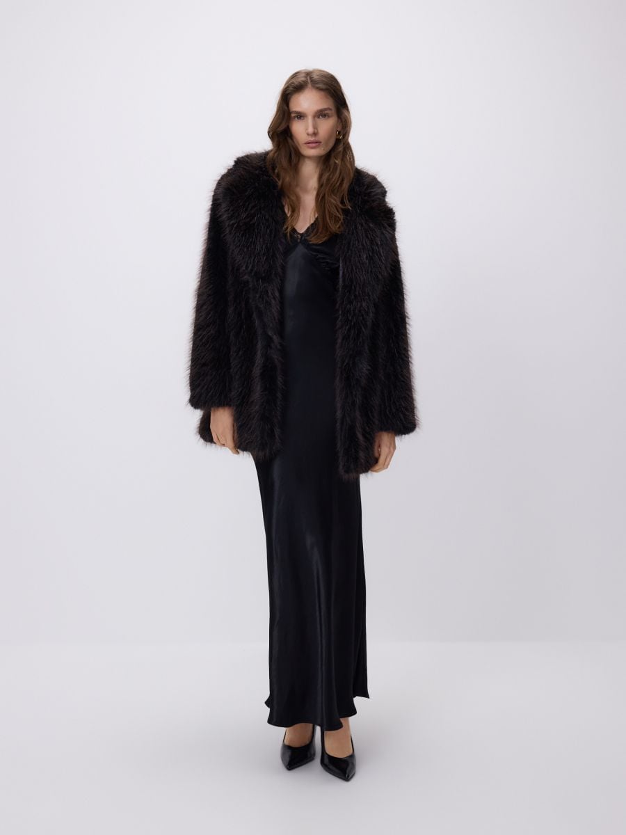 Viscose dress - black - RESERVED