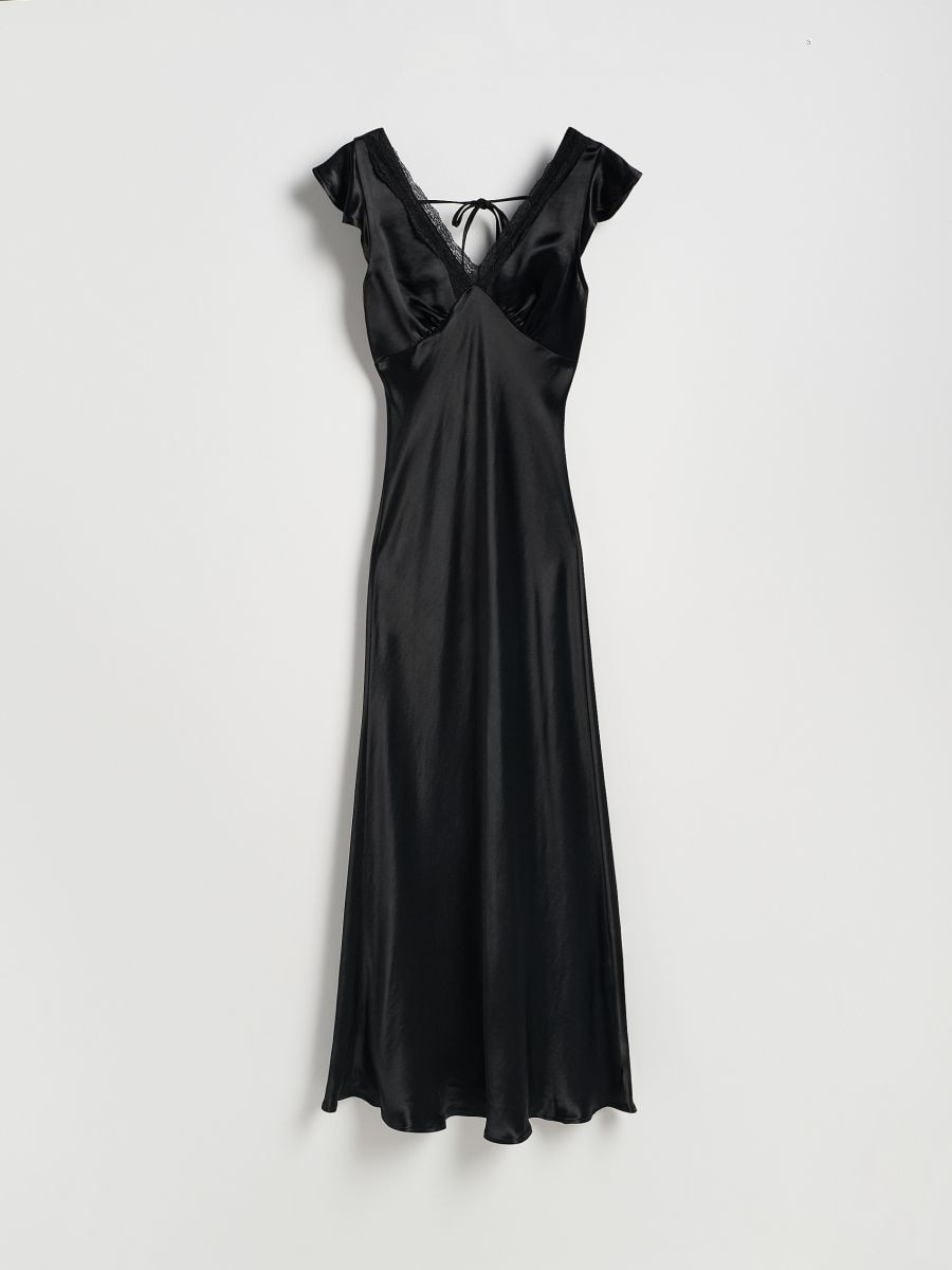 Viscose dress - black - RESERVED