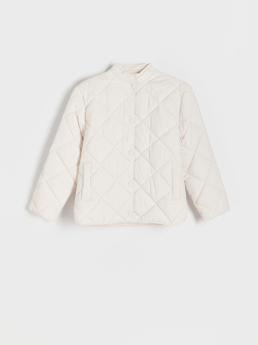Steppjacke - creme - RESERVED - 4