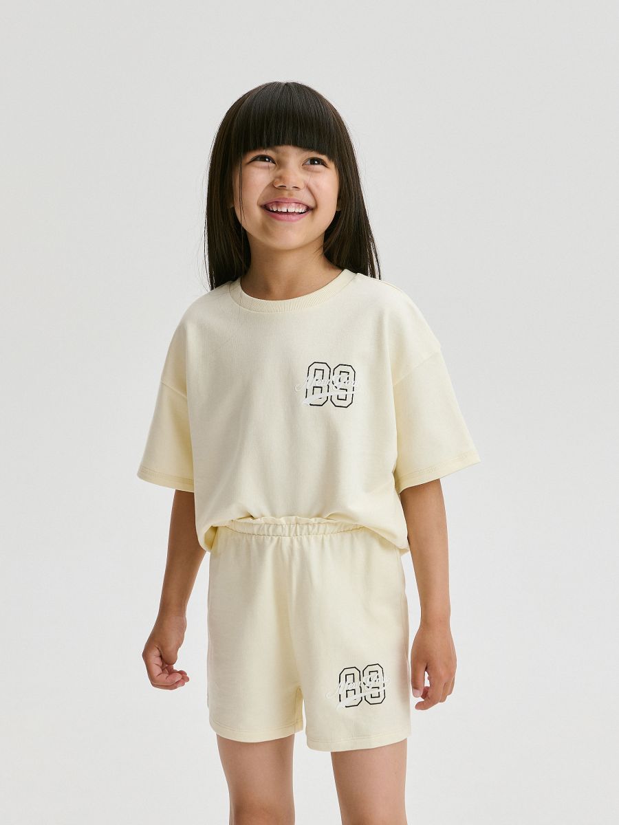 Two piece tracksuit set - nude - RESERVED - 2