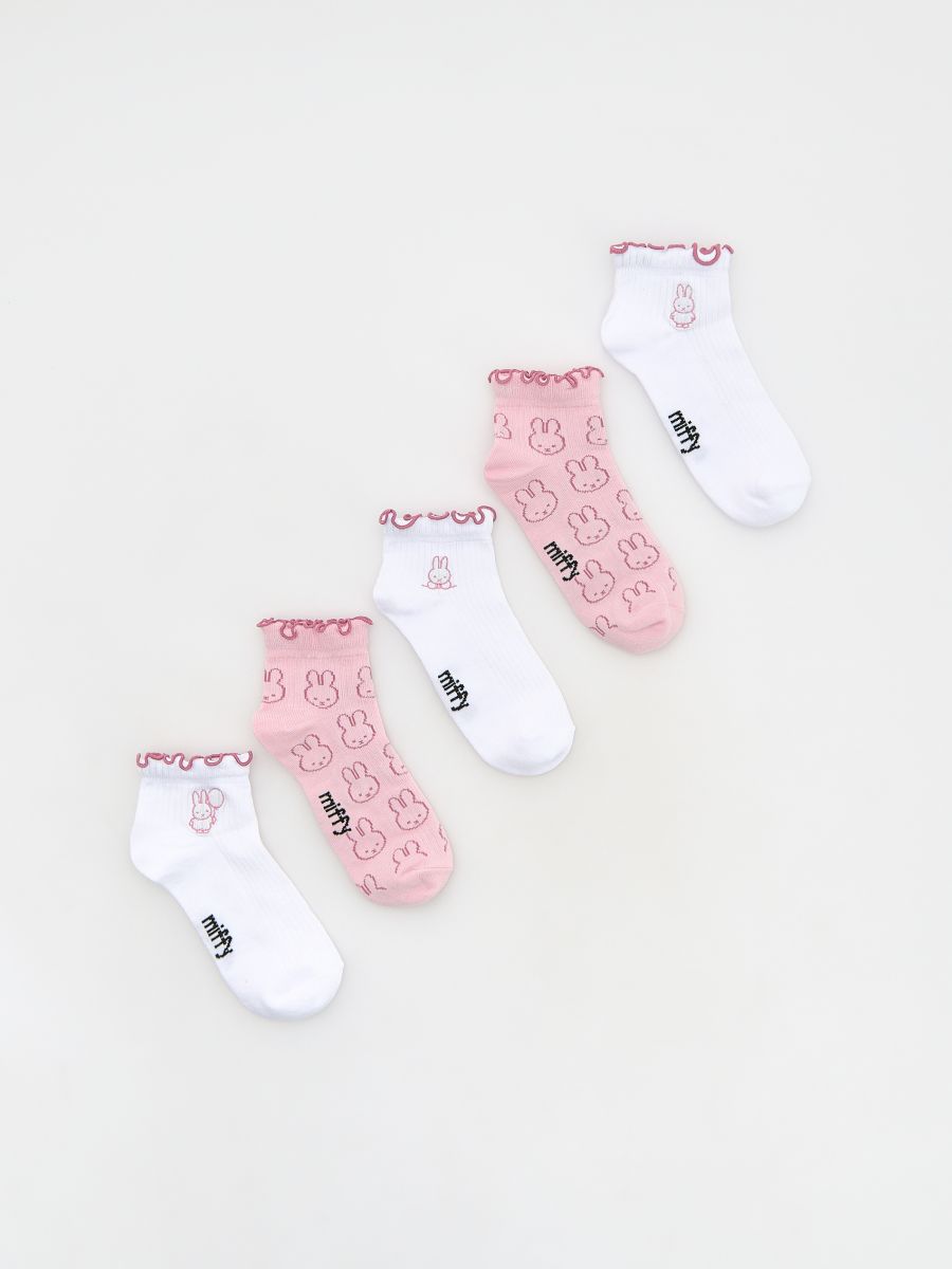 GIRLS` SOCKS MULTI - wit - RESERVED