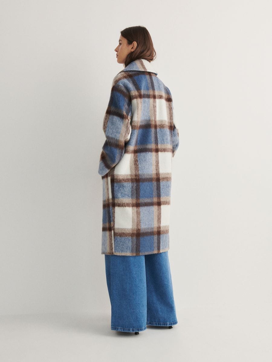 Zweireihiger Oversize-Mantel - bunt - RESERVED - 4