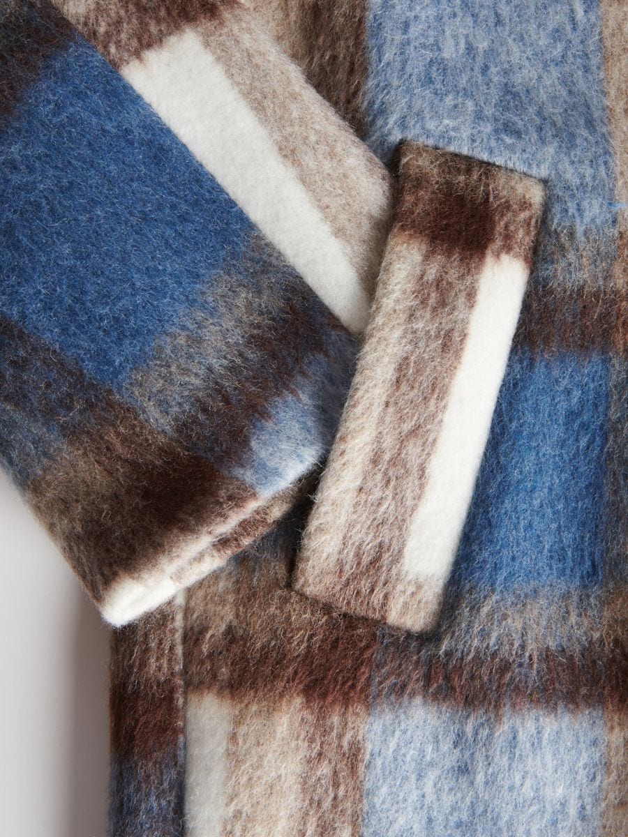Zweireihiger Oversize-Mantel - bunt - RESERVED - 6