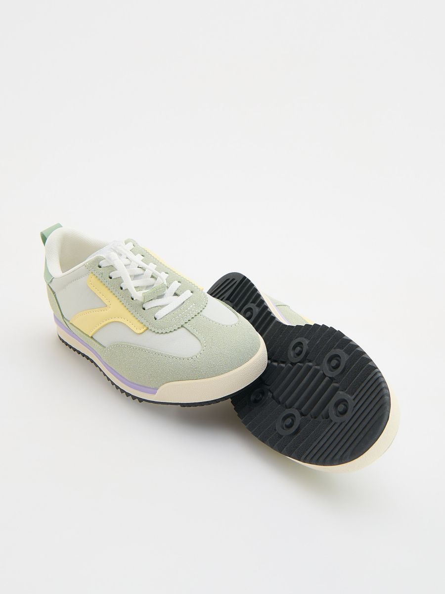 Trainers with toggle - pale green - RESERVED - 5
