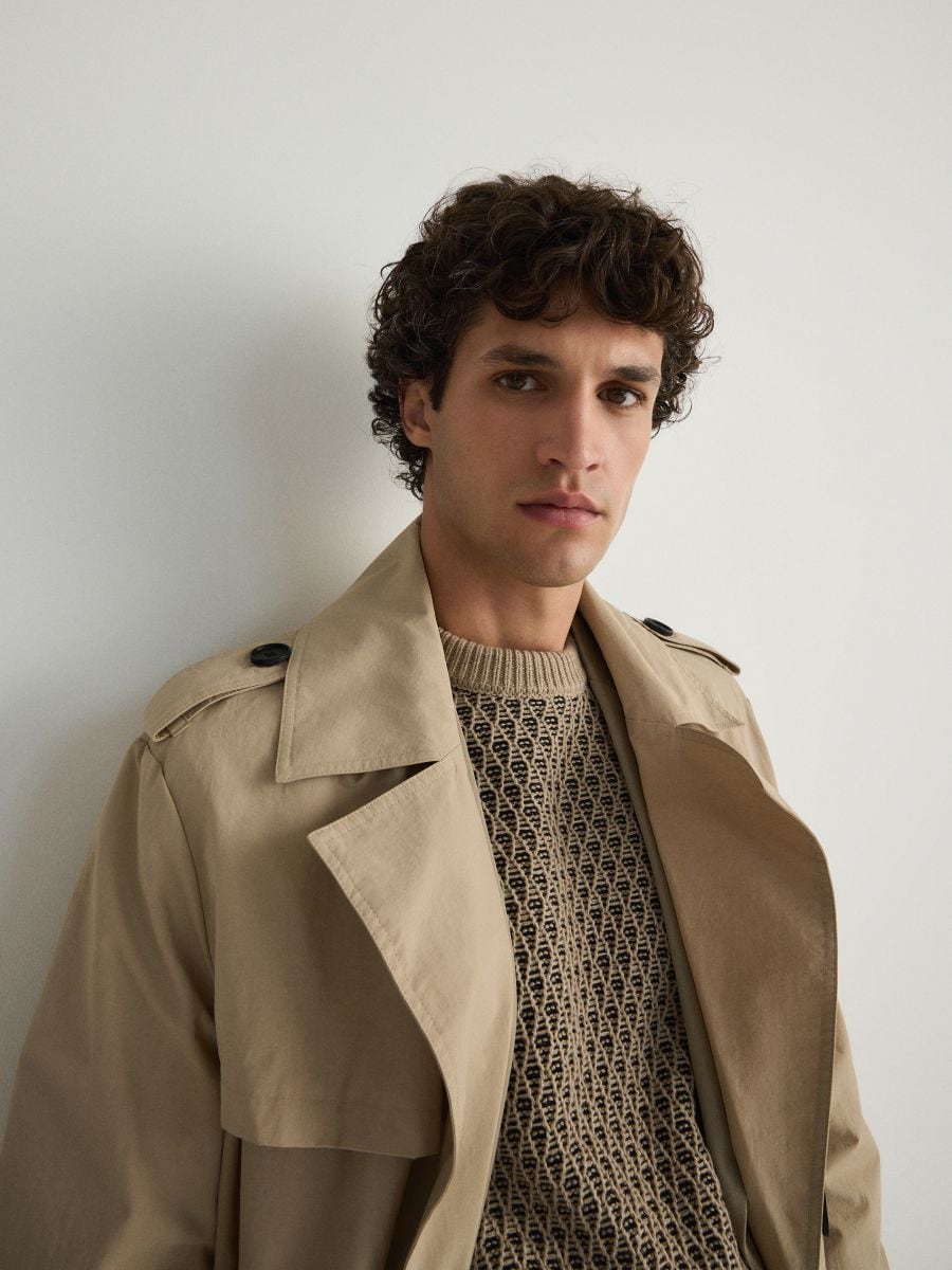 Trench dal design classico - beige - RESERVED - 3