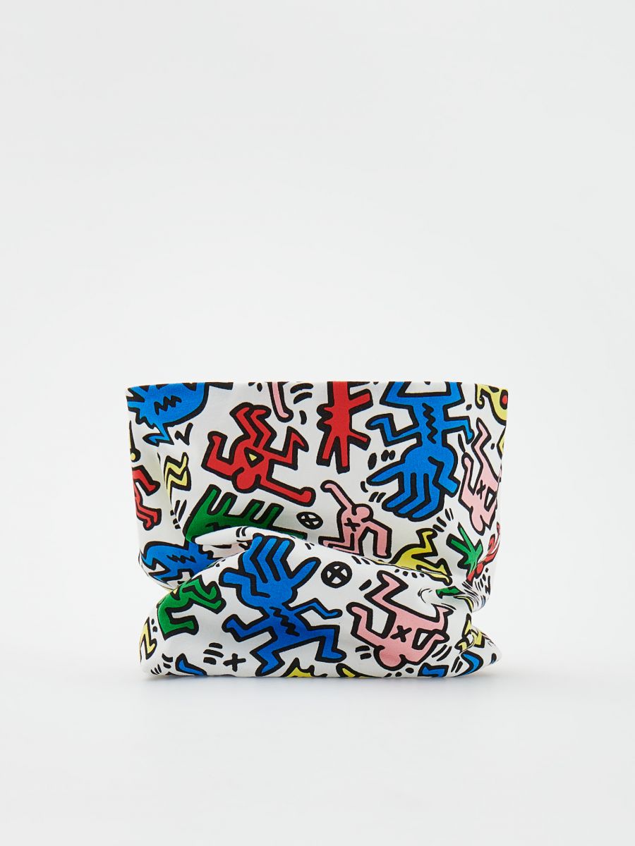Snood Keith Haring - wit - RESERVED