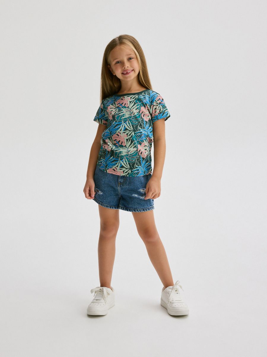 Patterned t-shirt - multicolor - RESERVED - 4