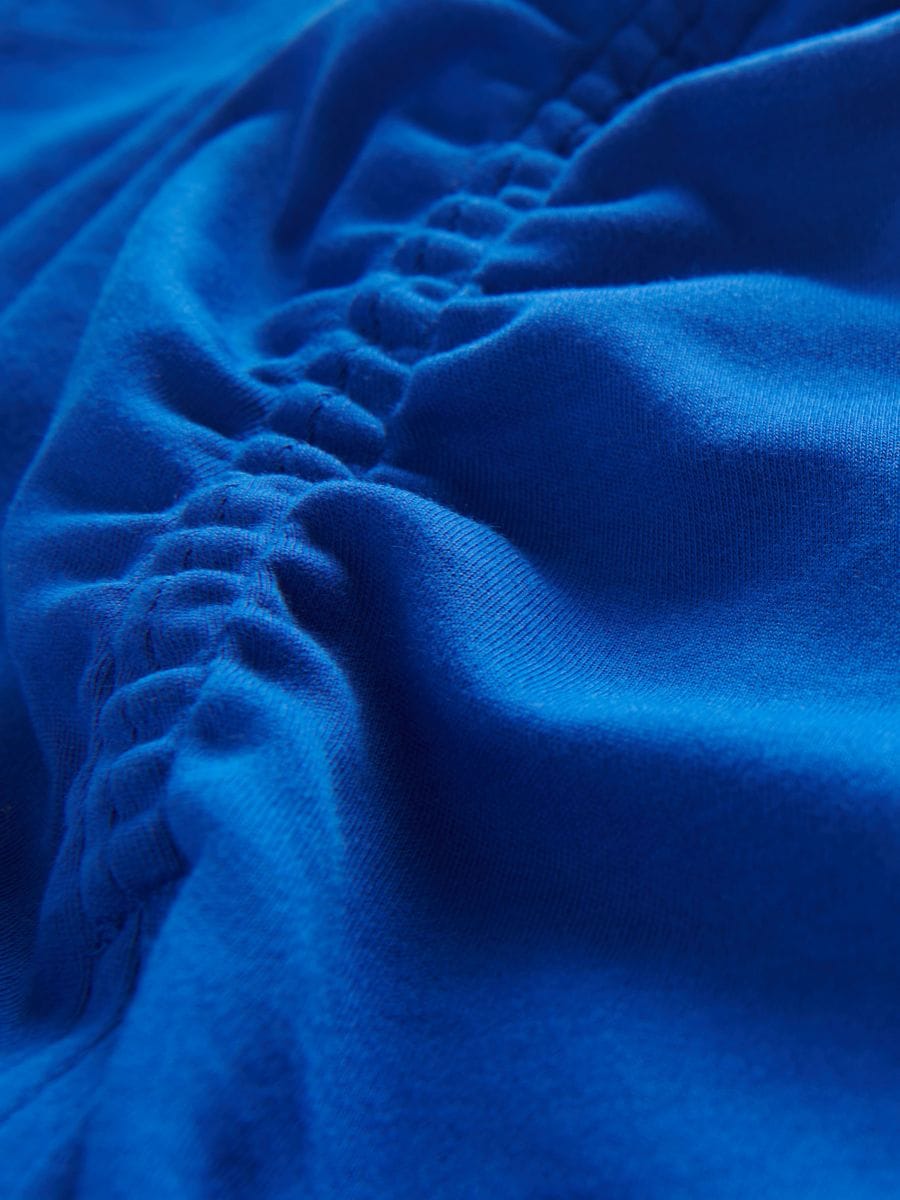 Top in cotone - blu scuro - RESERVED - 4