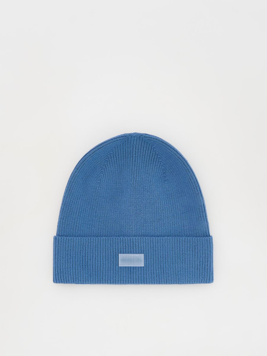 Beanie - steel blue - RESERVED