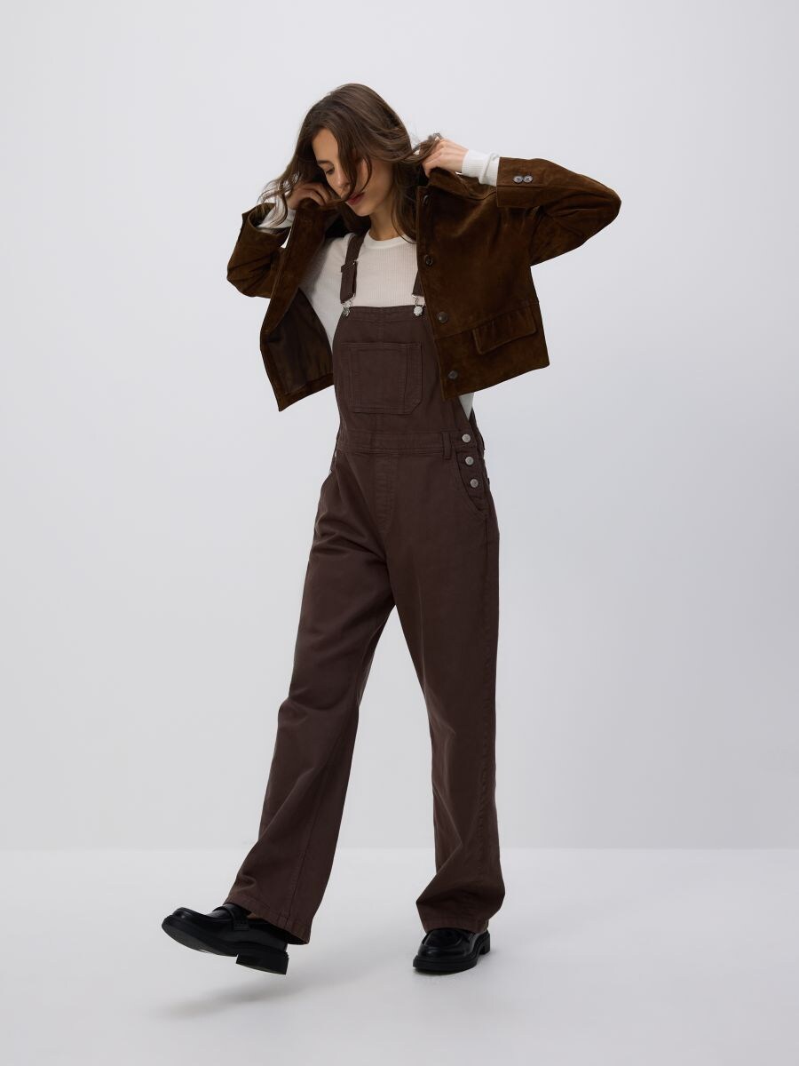 Denim dungarees Color brown - RESERVED - 537GE-89J
