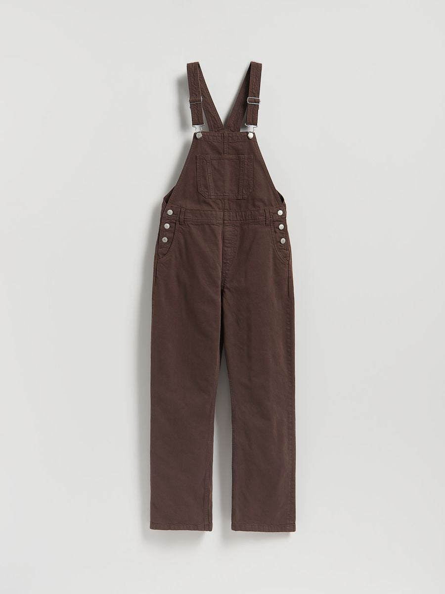 Denim dungarees - brown - RESERVED