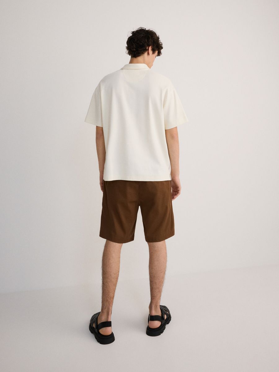 Regular shorts - brown - RESERVED - 3