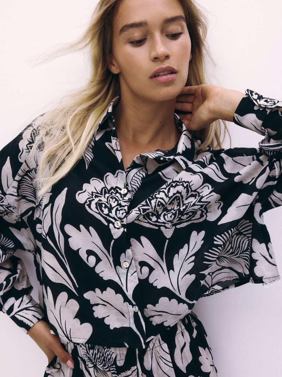 Pyjama top - black - RESERVED - 2