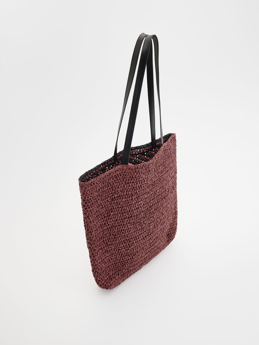 Woven shopper bag - multicolor - RESERVED - 2