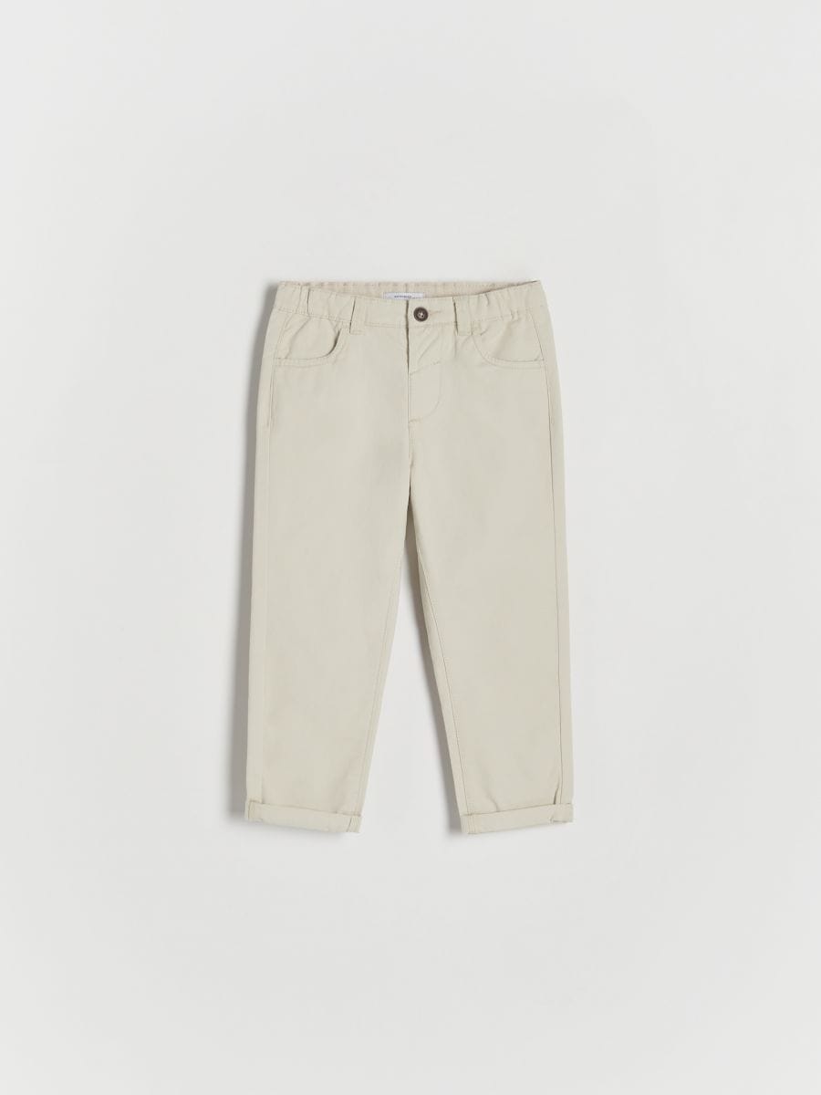 BABIES` TROUSERS - bézs - RESERVED
