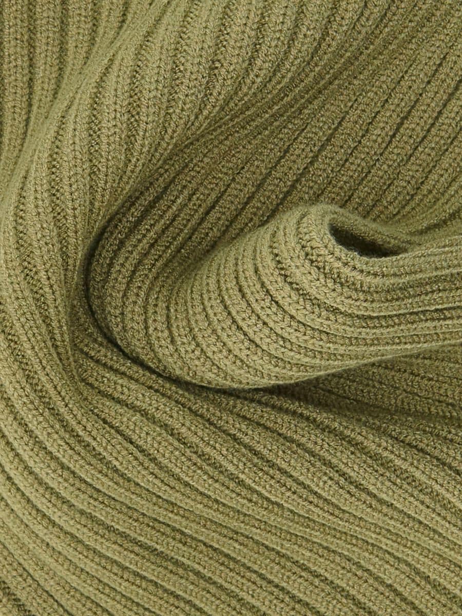 Guler structurat - verde-oliv deschis - RESERVED - 2