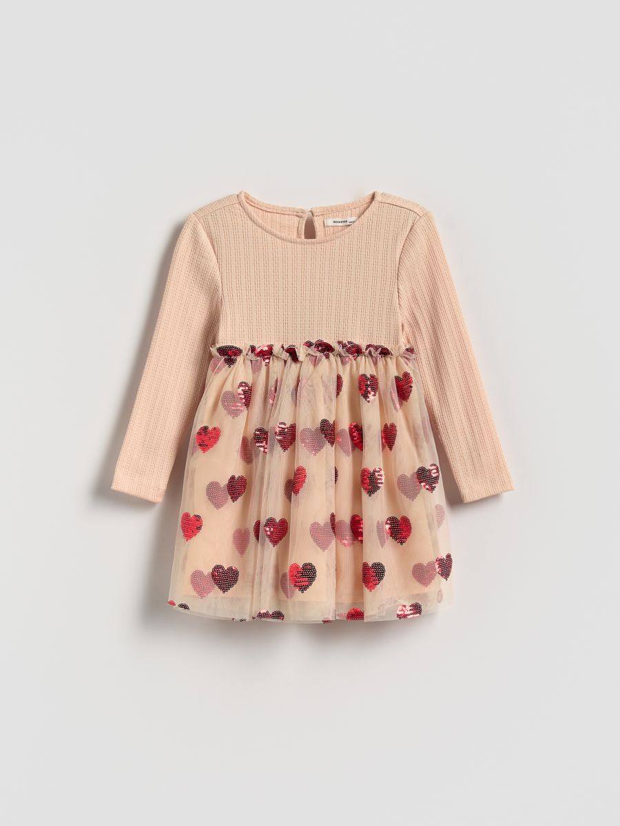 Ruha flitteres rátéttel - többszínű - RESERVED