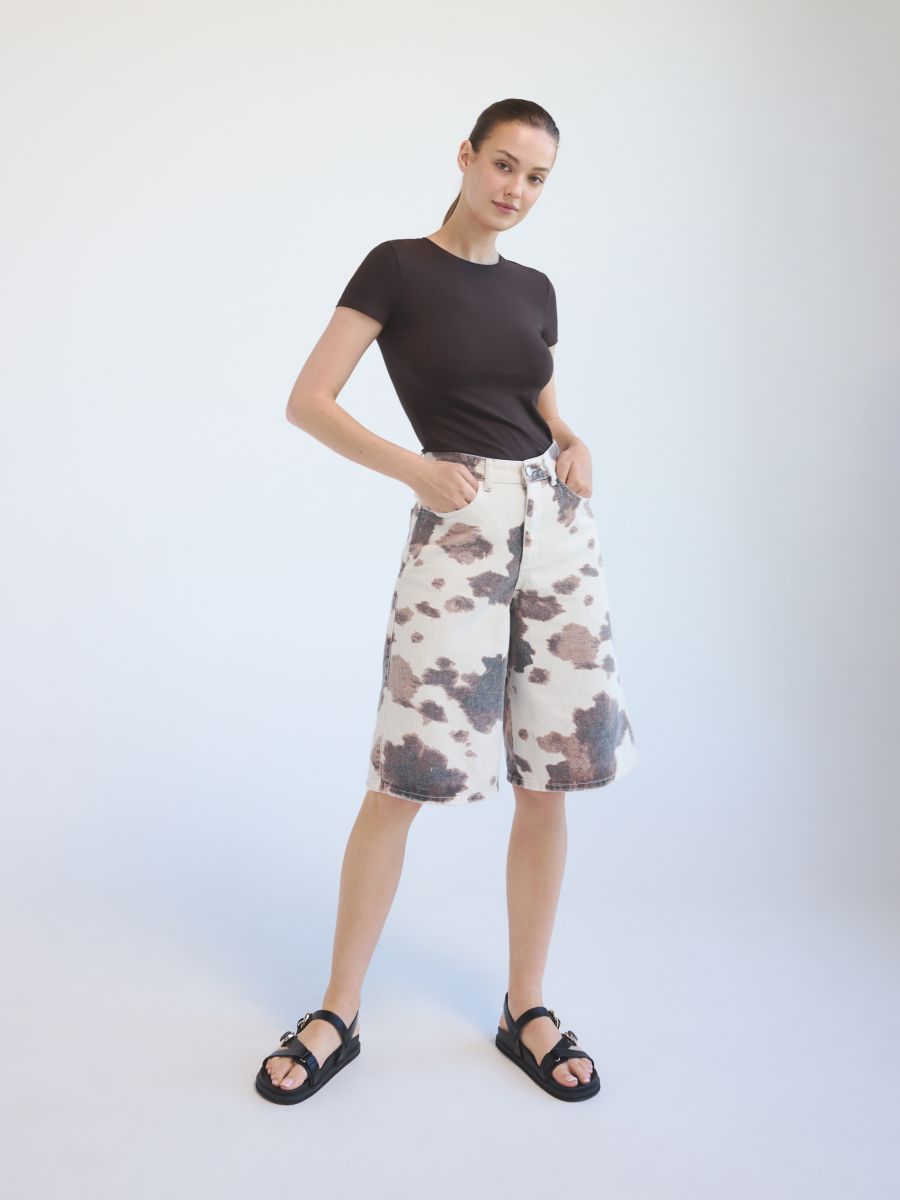 LADIES` SHORTS - multicolor - RESERVED