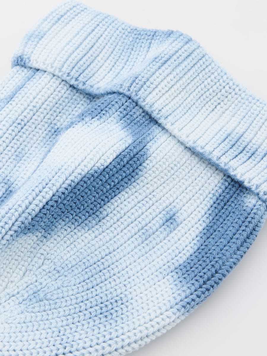Tie dye beanie - blue - RESERVED - 2