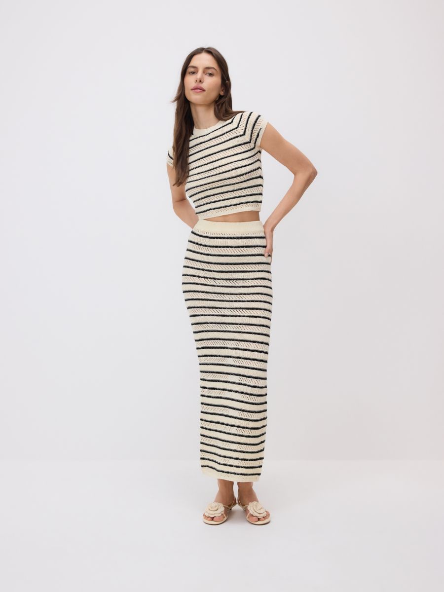 Striped jumper - cream - RESERVED - 4