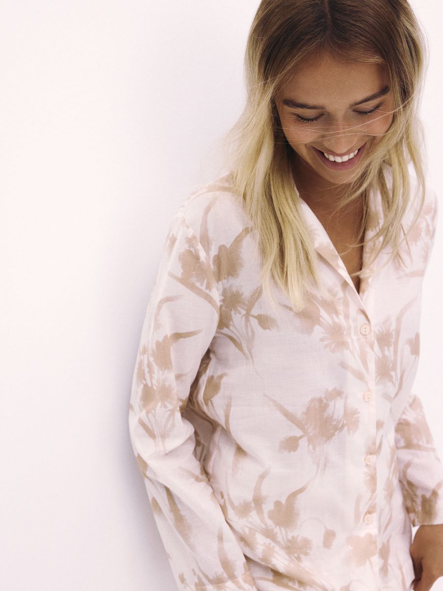 Pyjama top - cream - RESERVED - 3