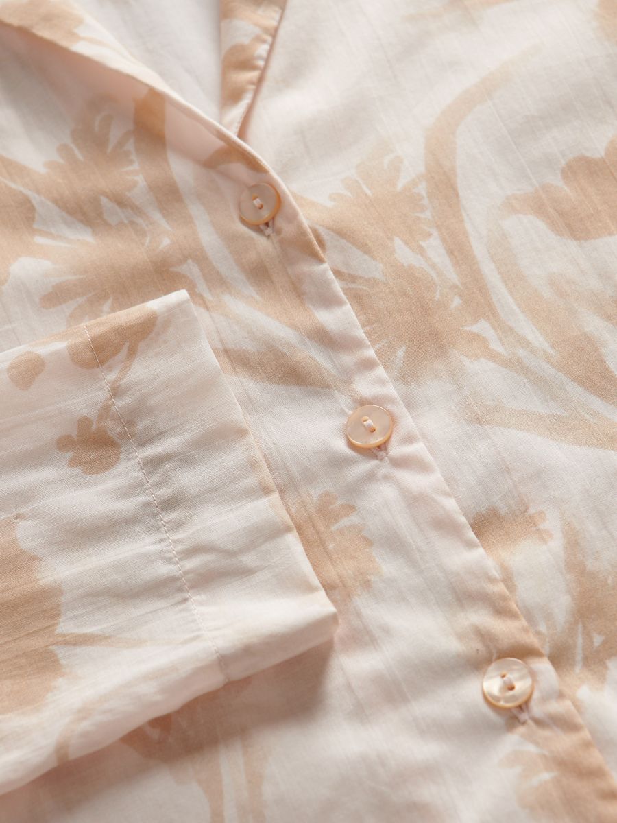 Pyjama top - cream - RESERVED - 6