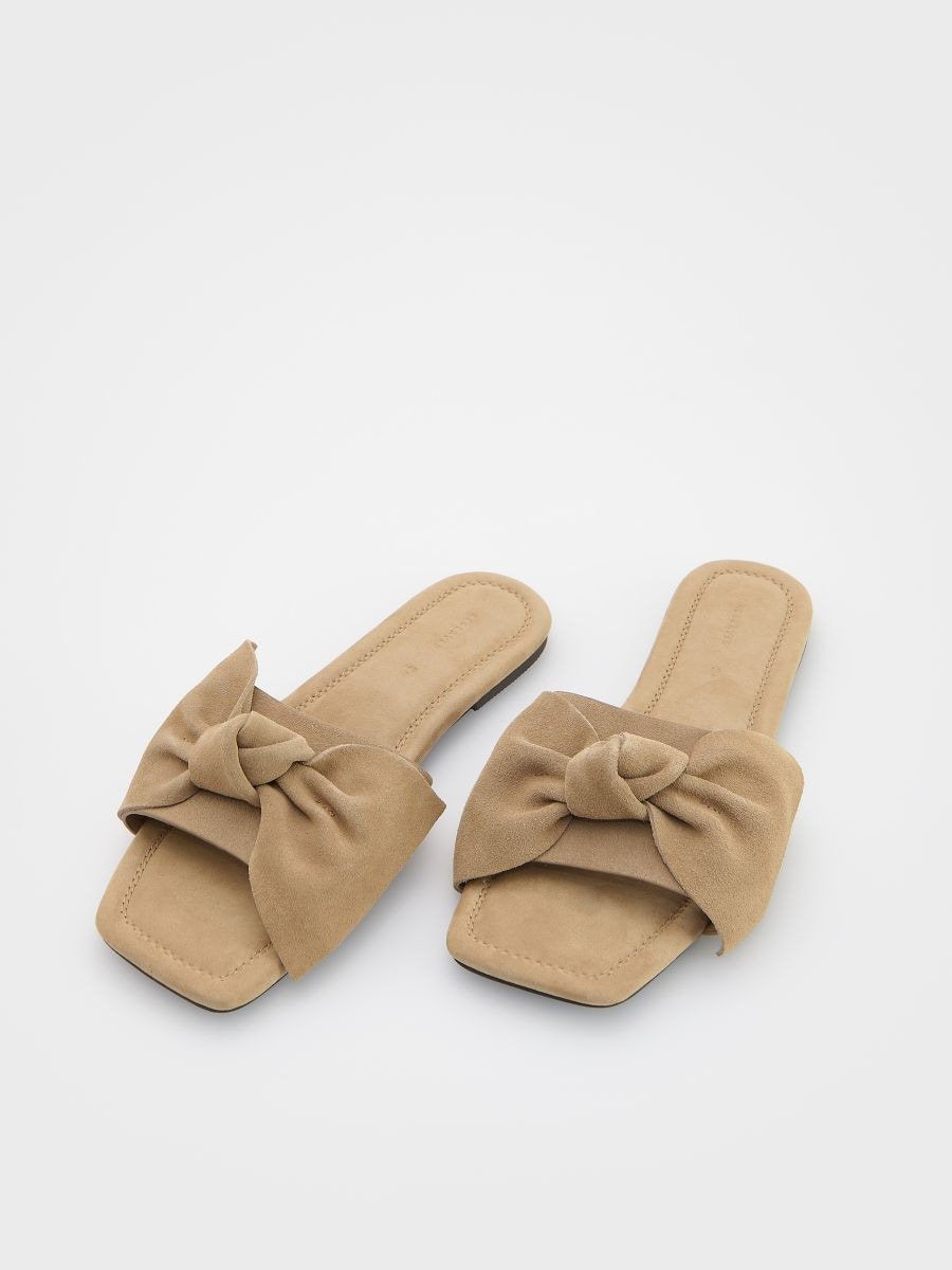 LADIES` SLIDES - bež - RESERVED - 2