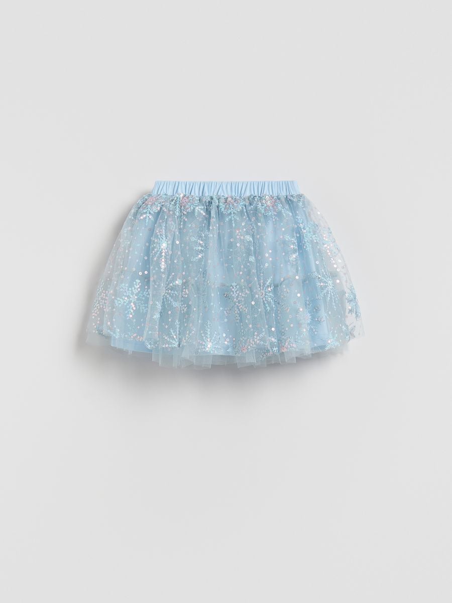 Tüllszoknya flitterekkel - halványkék - RESERVED