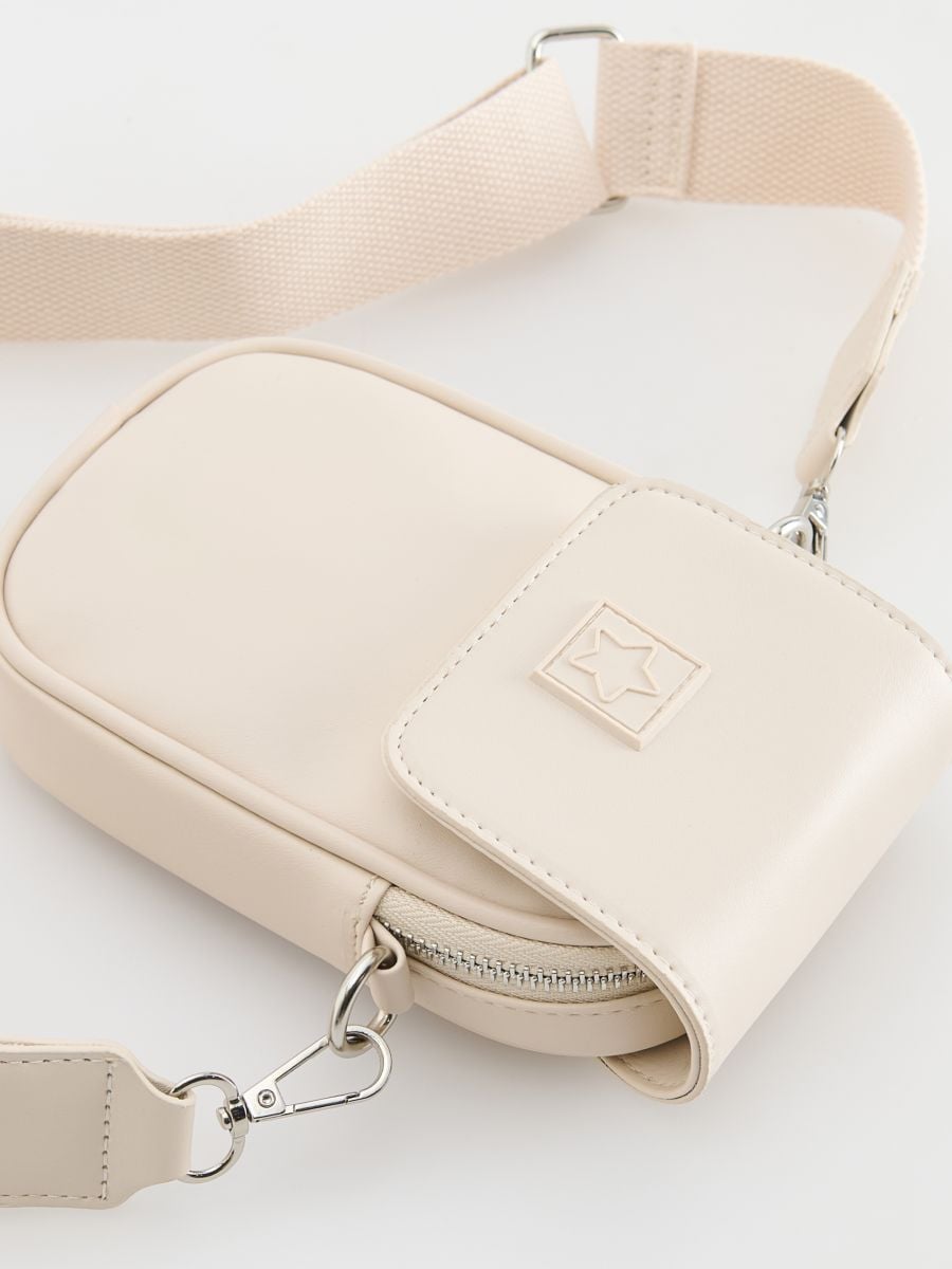 Bumbag with patch - beige - RESERVED - 3