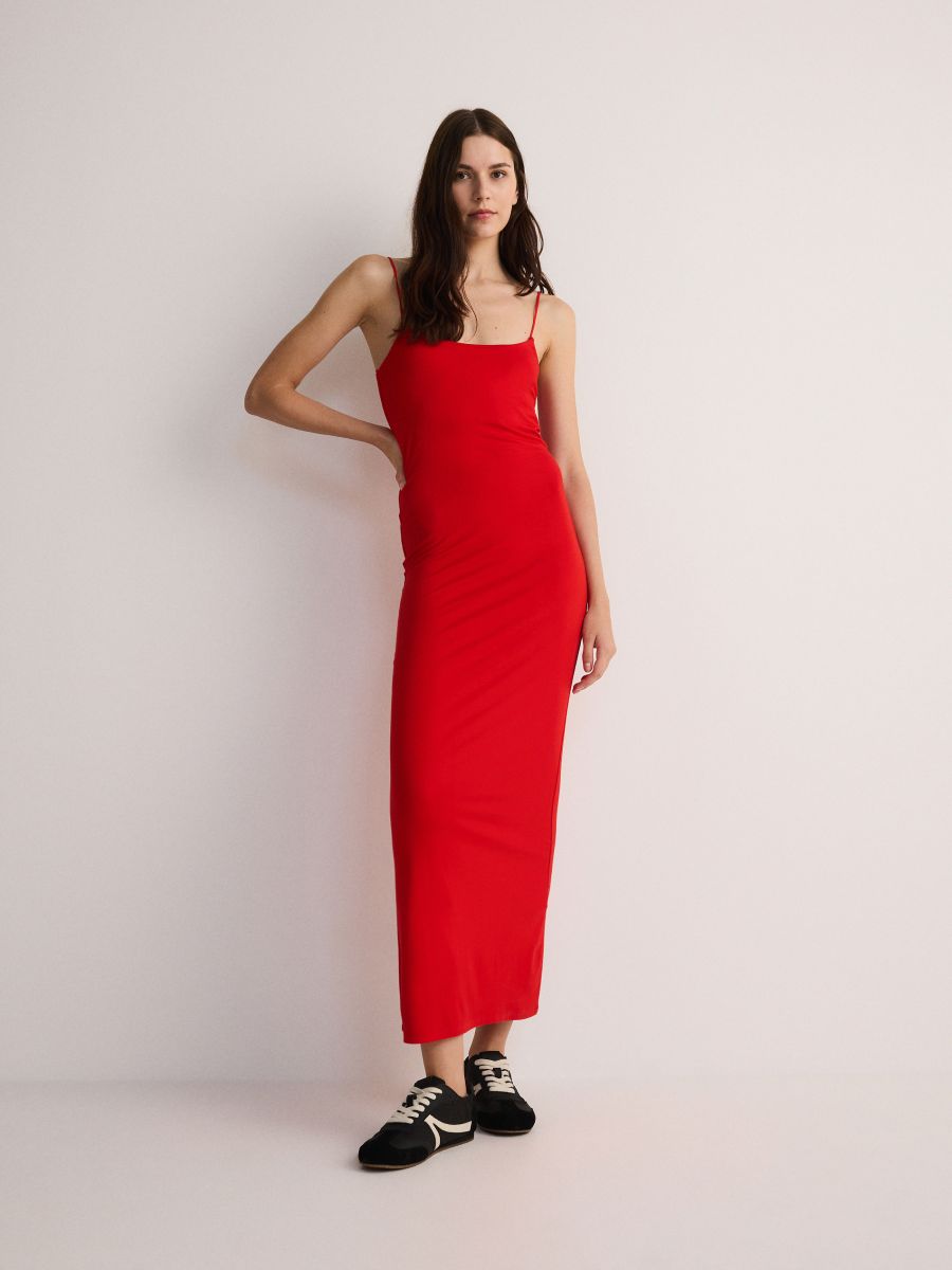 Maxi haljina - crvena - RESERVED - 2