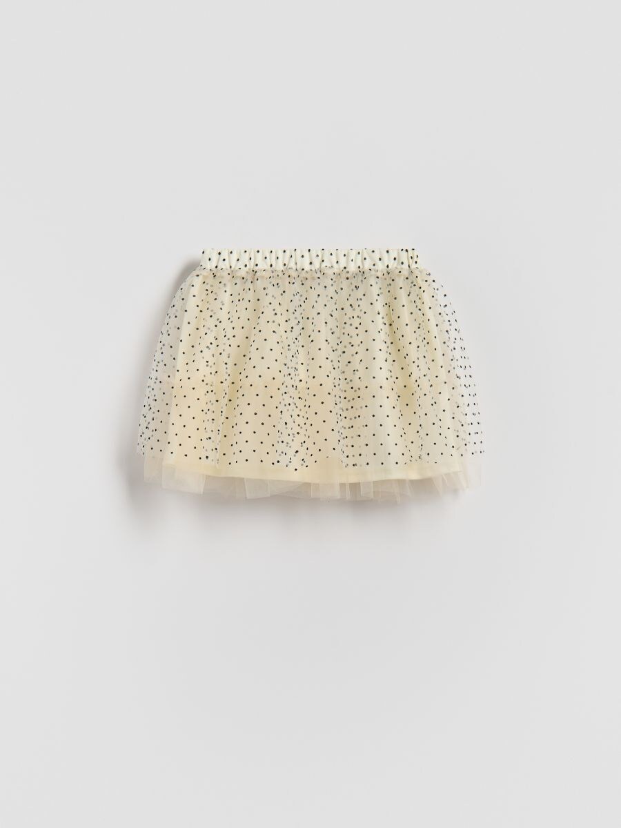 Tulle skirt - cream - RESERVED