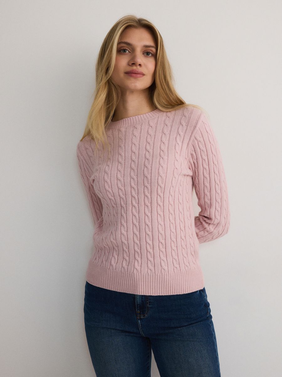 Dusty rose sweater hotsell