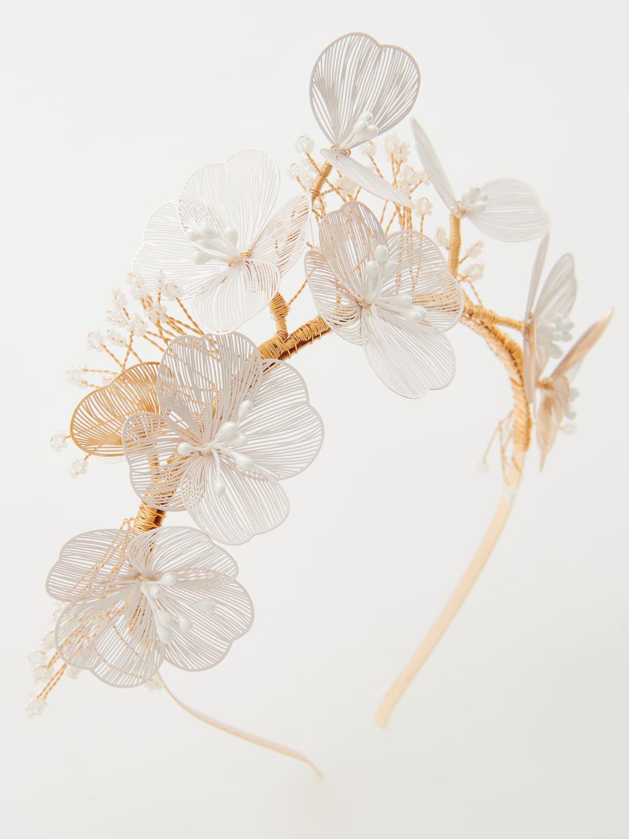 Hairband with flowers - bunt - RESERVED - 4