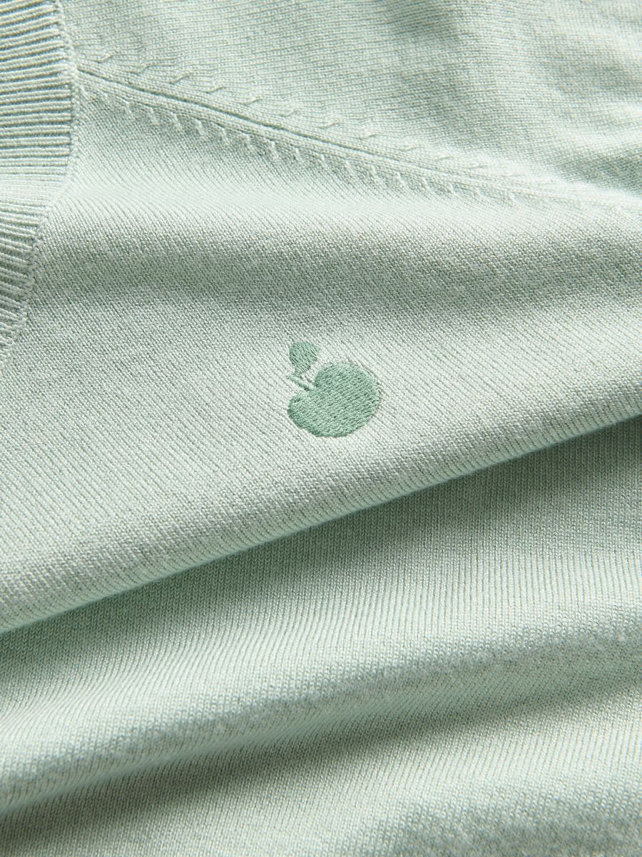 Viscose blend jumper - pale green - RESERVED - 2