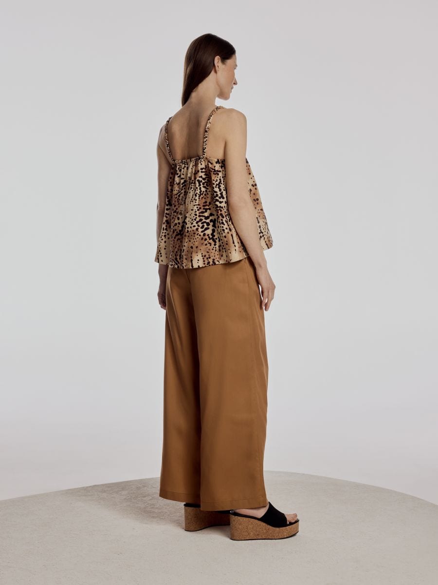 Laneni top - raznobarvna - RESERVED - 3