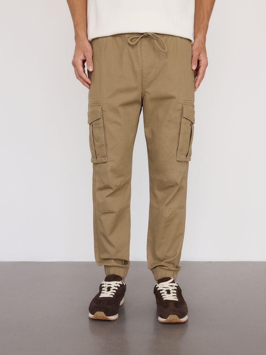 Cargo joggers - beige - RESERVED