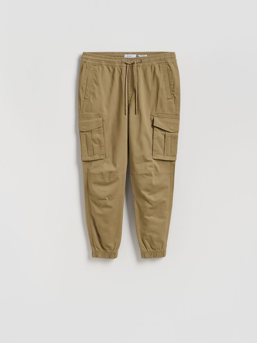 Cargo joggers - beige - RESERVED