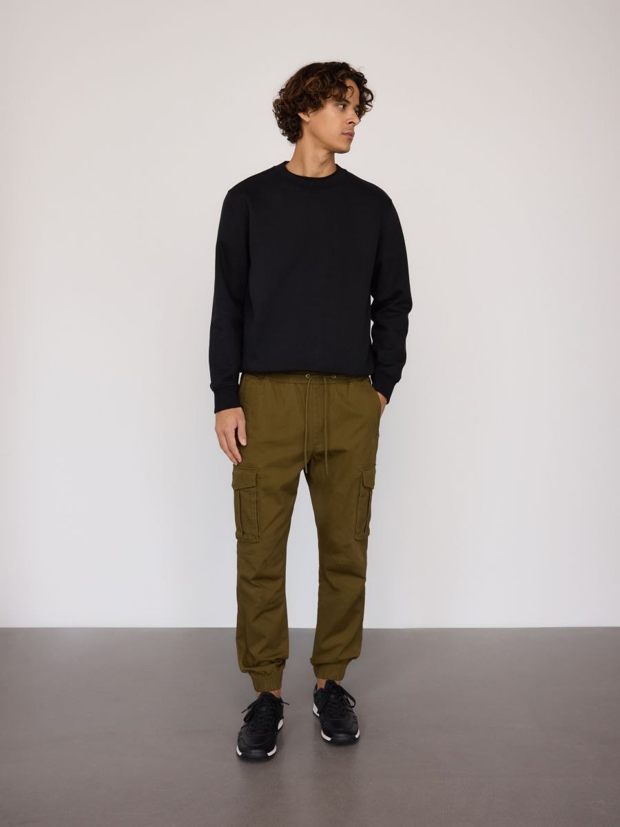 Cargo joggers - green - RESERVED