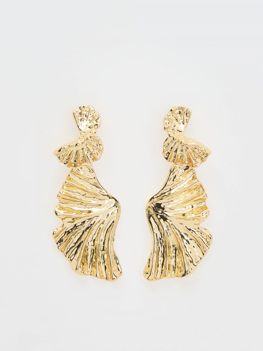 Earrings - golden - RESERVED